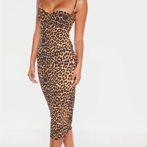 Leopard Print Bodycon Dress